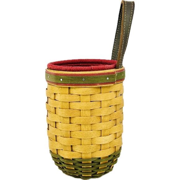 Longaberger SANTA'S HELPER 2002 Hanging Basket Liner Protector Flyer - Picture 3 of 10